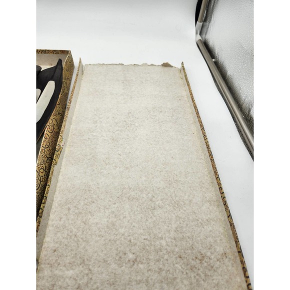 vtg Chinese hand painted‎ Silk Butterfly in Original box minor damages 41" wide - Picture 7 of 7